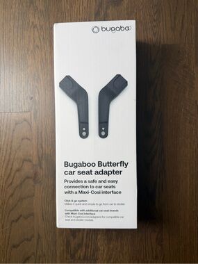 Bugaboo Butterfly Car Seat Adapter - Black